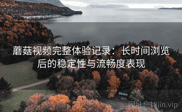 蘑菇视频完整体验记录：长时间浏览后的稳定性与流畅度表现  第2张