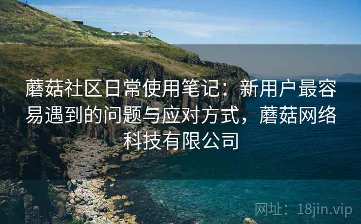 蘑菇社区日常使用笔记:新用户最容易遇到的问题与应对方式,蘑菇网络科技有限公司 第1张 蘑菇社区日常使用笔记:新用户最容易遇到的问题与应对方式,蘑菇网络科技有限公司 第1张