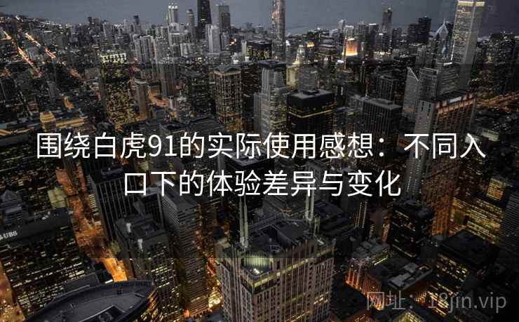 围绕白虎91的实际使用感想:不同入口下的体验差异与变化 第1张 围绕白虎91的实际使用感想:不同入口下的体验差异与变化 第1张