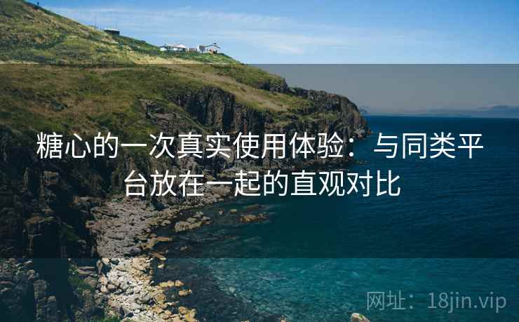 糖心的一次真实使用体验:与同类平台放在一起的直观对比 第2张 糖心的一次真实使用体验:与同类平台放在一起的直观对比 第2张